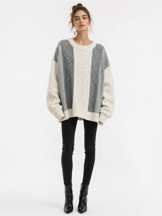 Joie Sweaters - Joie Fisherman Knit Sweater